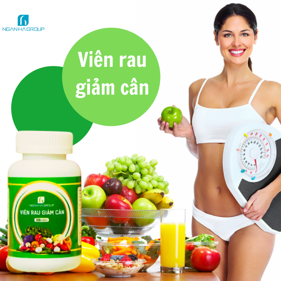 Công dụng viên rau giảm cân NHP